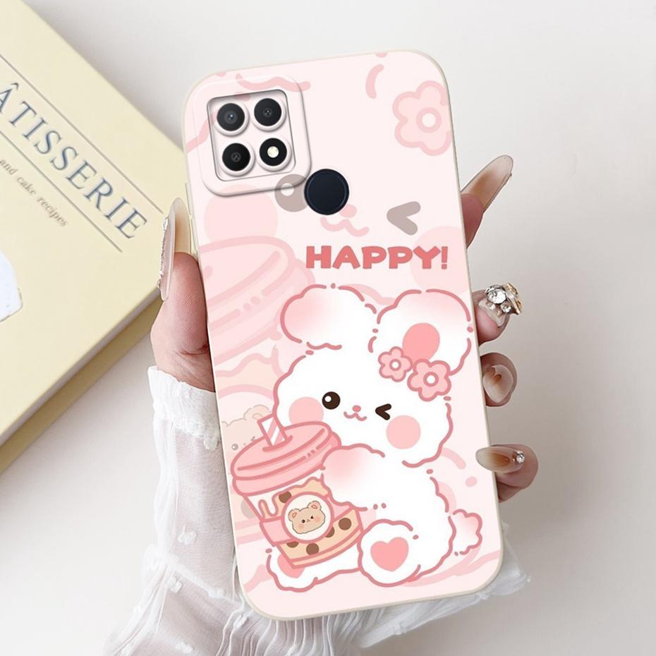 Новый Чехол для Телефона с Рисунком Для Oppo A15 A15s CPH2179 CPH2185 Мягкий Силиконовый Ударопрочный Чехол Для Oppo A15 A15S Чехлы Бамперы