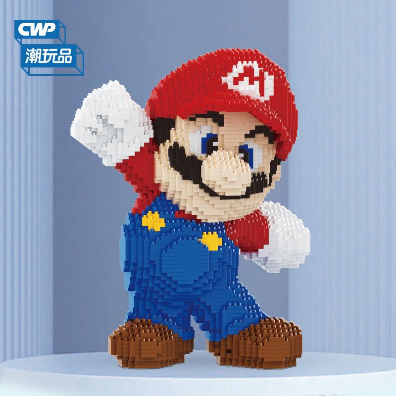 Pokemon Charizard Micro Building Blocks Luffy Chopper DIY Assembly One Piece Mini Bricks Toys for Kid Christmas Gift
