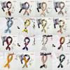 Gifts Elegant Women Silk Feel Satin Square Scarf Head Neck Hair Tie Band