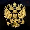 Russian Coat of Crown Metal Arms Eagle Sticker Car-Styling Decal Emblem Decor