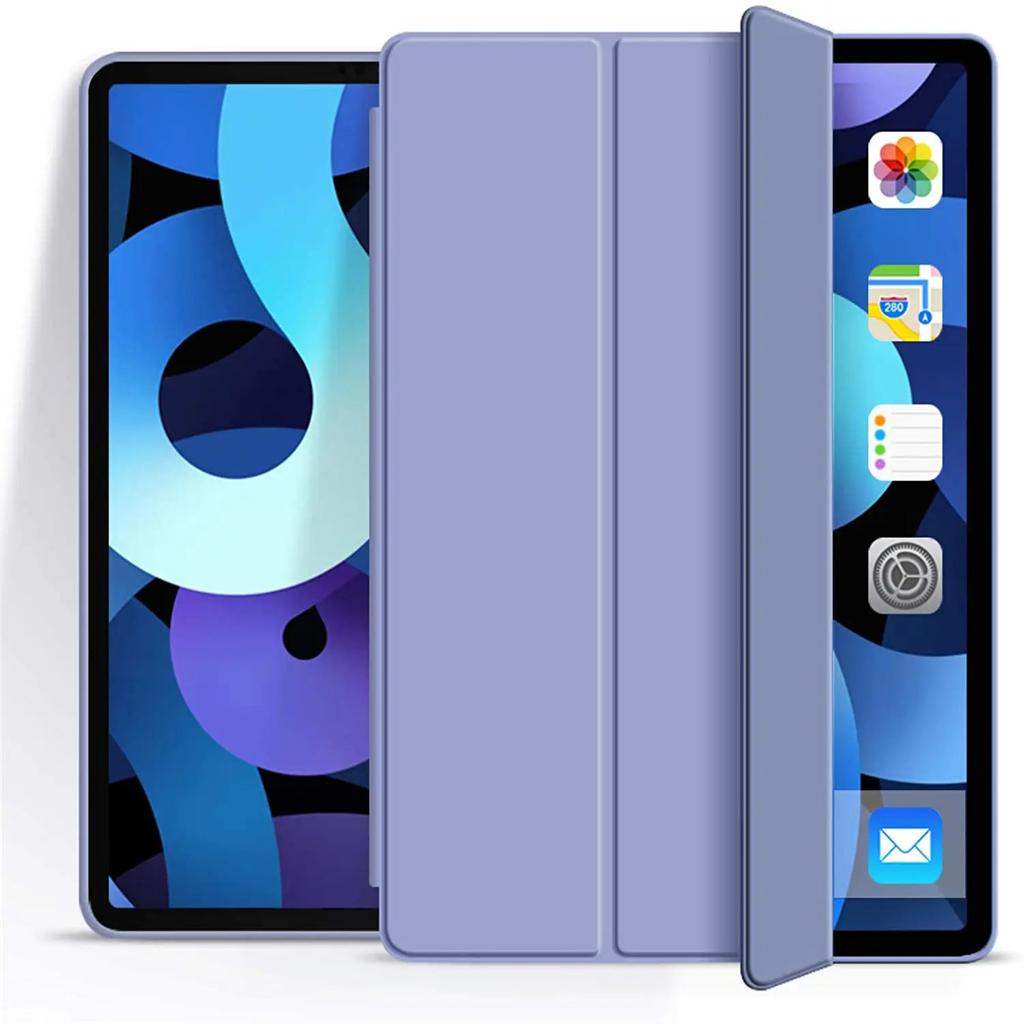 Силиконовый тонкий чехол для iPad Air 5, тройной смарт-чехол для Pro 11/10,5, чехол премиум-класса для iPad 10,2/9,7, мягкий чехол для Mini 6/5/4