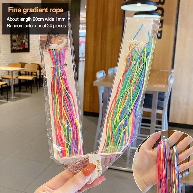 90 см Разноцветные 16-30 шт. Веревки для плетения кос, пряди для африканских кос, для девочек, для DIY, для плетения хвостиков, женские аксессуары для укладки волос