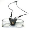 Women Anti-slip Glasses Chain Glasses Lanyard Leather Glasses Bags Hanging Neck Clip Eyewear Cases