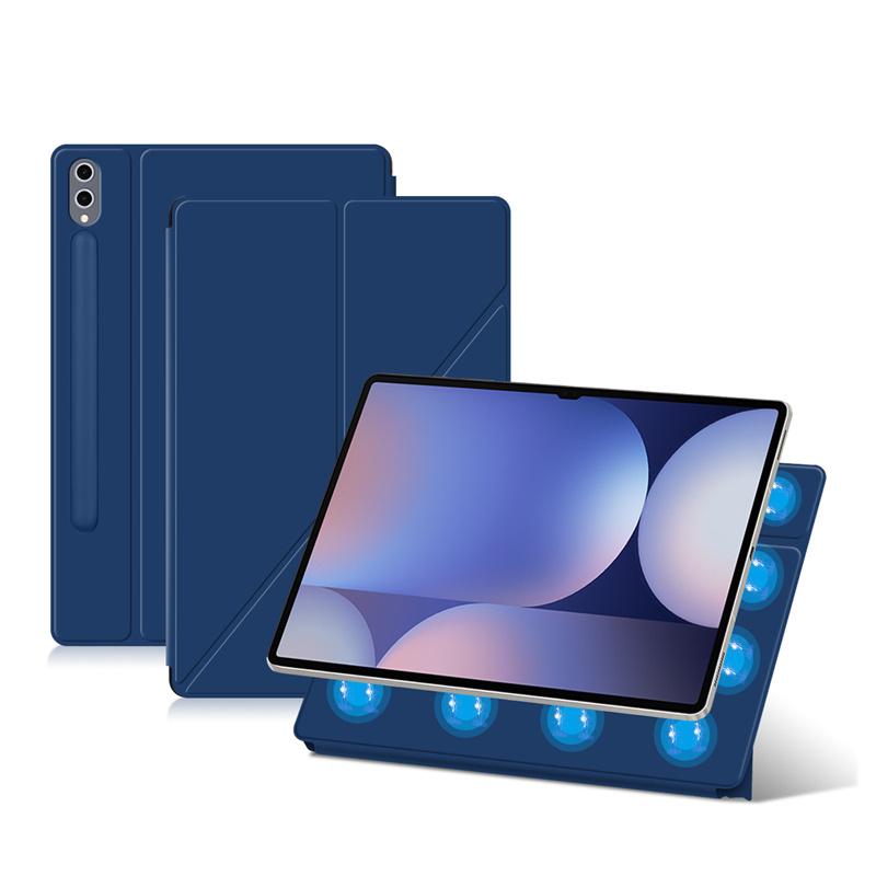 Для Samsung Galaxy Tab S11 S10 Lite S9 S8 S7 FE Plus 12.4 11 Магнитный чехол для Tab S10 S9 S8 Ultra 14.6 дюйма Чехол с держателем для стилуса