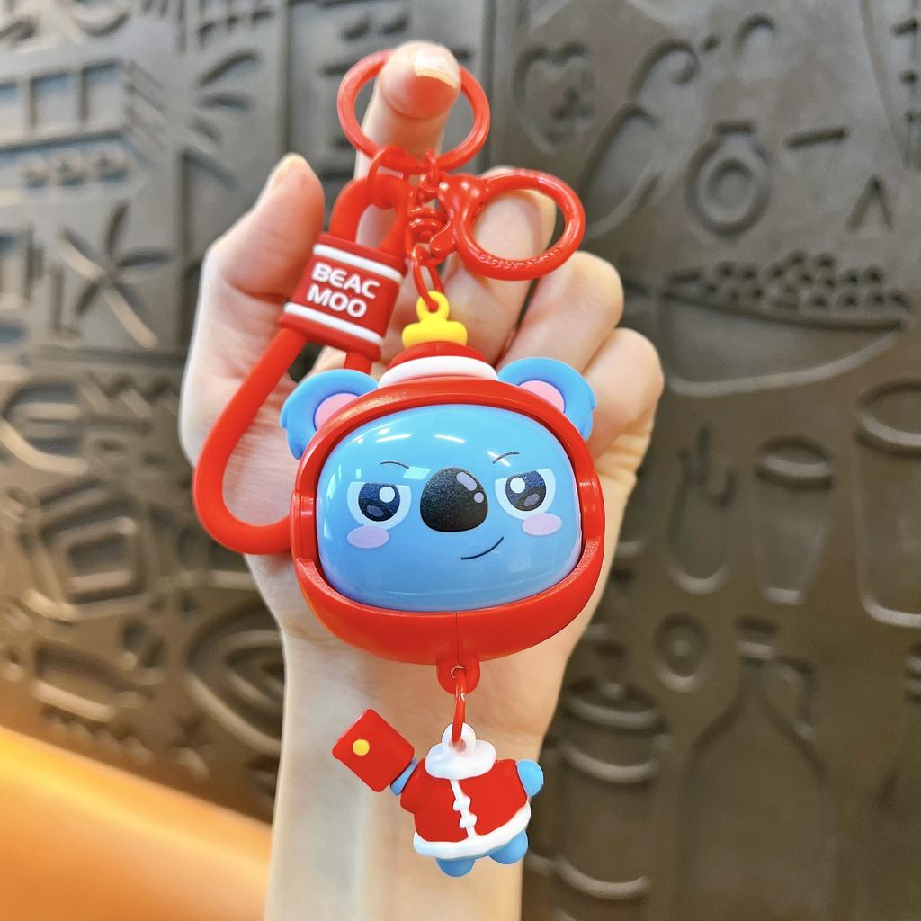 Брелок для ключей с изображением мультяшного лица, подвеска для школьного портфеля, креативная кукла, брелок для ключей, детская игрушка