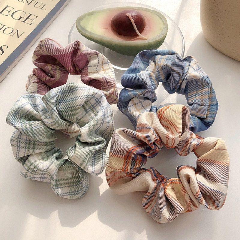 Высокоэластичные корейские резинки для волос для женщин и девушек, обеспечивающие удобную фиксацию