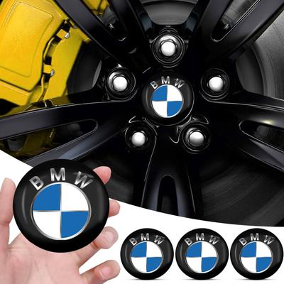 4 шт. 56 мм Наклейка-эмблема на центр ступицы колеса автомобиля для F20 E36 E92 E87 E30 E46 E91 F31 X5 E53 E34 F11 E70