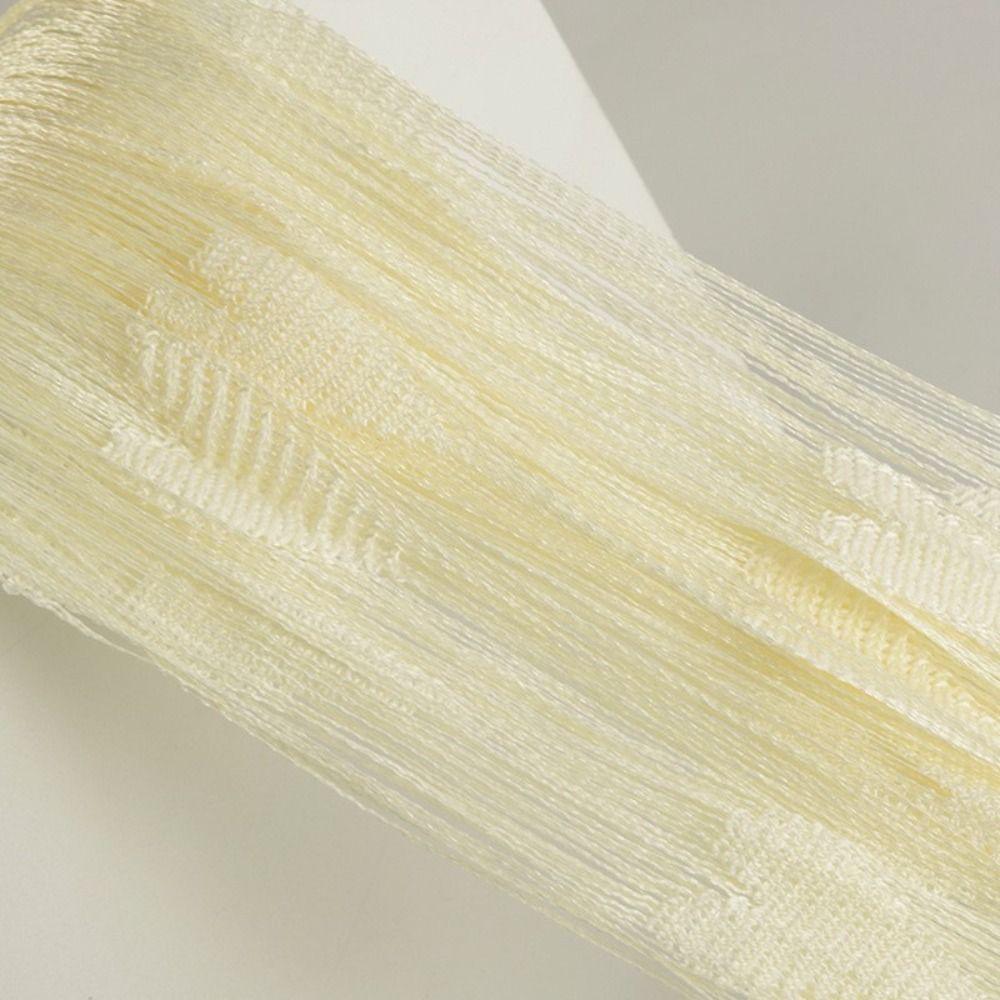 Solid Color Door Curtain Room Divider Tassel Curtain Retro Love Heart String Curtain Home Decor