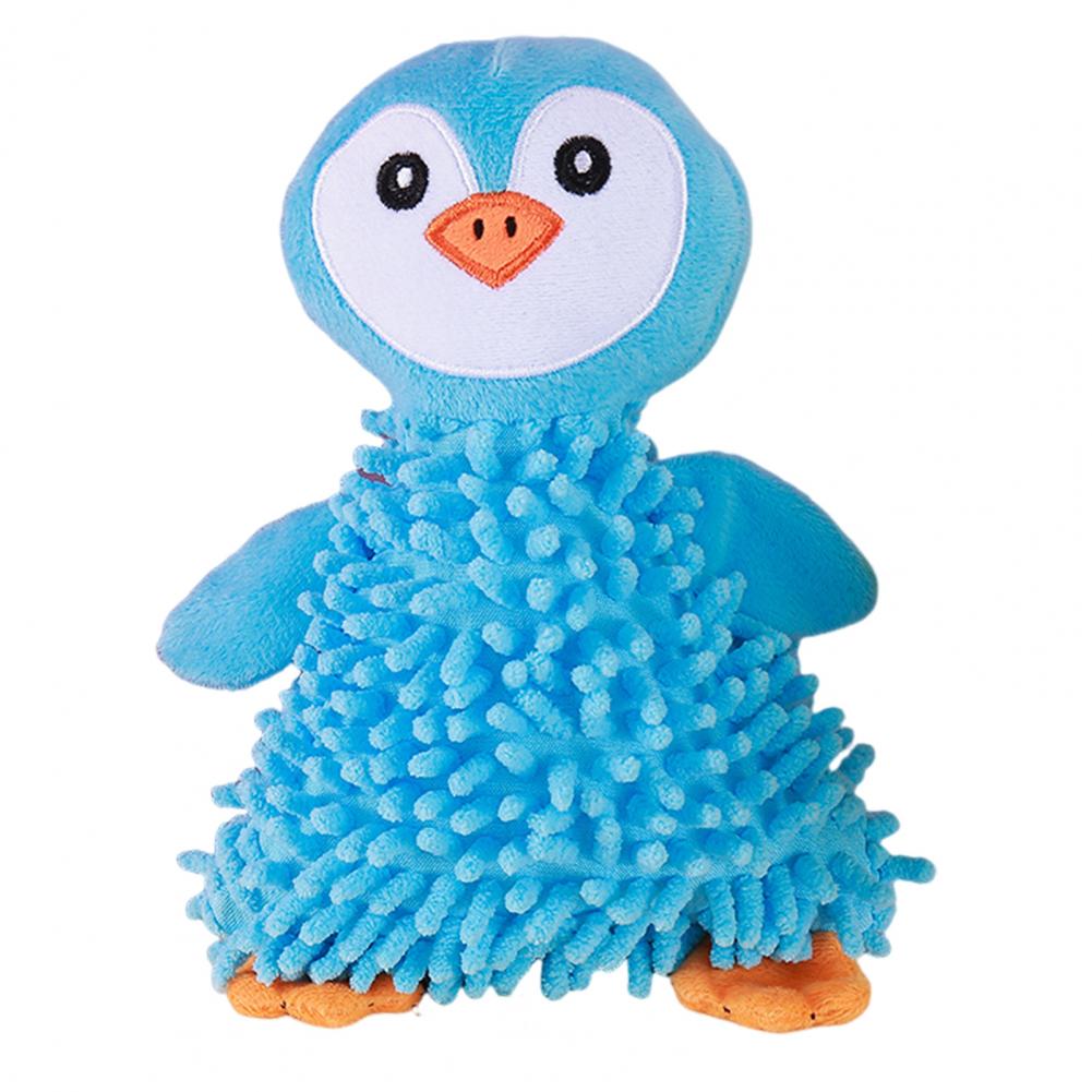 Mop Plush Texture Dog Toy Plush Dog Toy with Wrinkle Sound Squeaky Plush Dog Toy with Crinkle Paper for Small Dogs Design