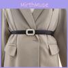 Минималистичный женский стиль Дерма Пояс на талию Металлическая пряжка Платье Костюм Формирующий пояс