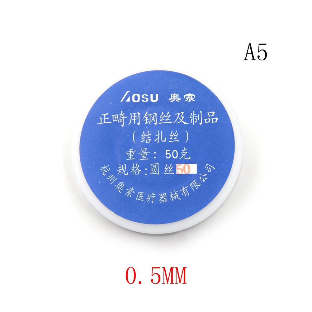 Стоматологическая проволока из нержавеющей стали 0,2-0,5 мм, ортодонтические инструменты