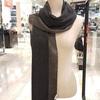 Cashmere wool blend muffler E19F2WM203