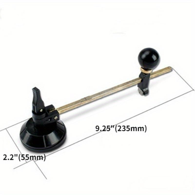 1Pc Glass Cutting Tools Wheel Compasses Glass Circle Cutter with Suction Cup Circle Glass Bottle Cutter