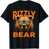 Rizzly Bear Крутой Медведь Гризли в Солнечных Очках Забавная Мемная Футболка