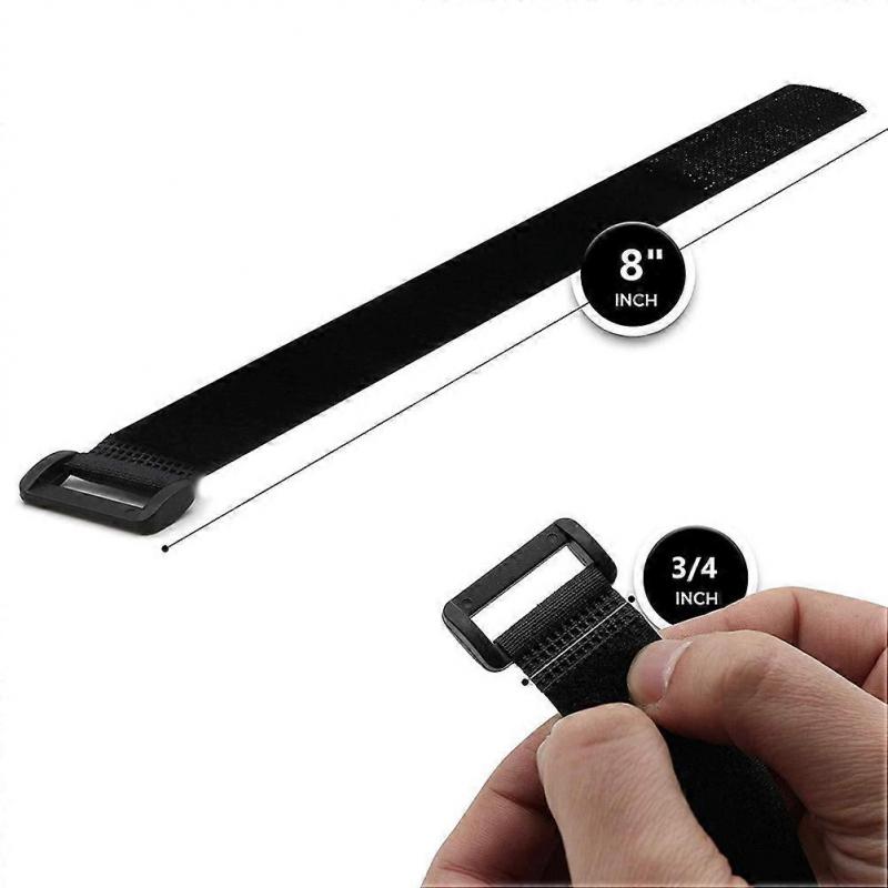 Sign Cable Tie Nylon Wire Strap for Cable Organizing 15Pcs Black Color