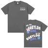 Rapper Danny Ocean Babyloh Girl T Shirts Men Women Summer Cotton High Quality Tshirt Vintage Style Oversized T Shirt Streetwear
