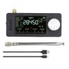 Портативное мини-радио 0,5-108 МГц с 1,9-дюймовым IPS-экраном, карманное мини-радио LSB/USB/AM/FM, вседиапазонный радиоприемник с антенной