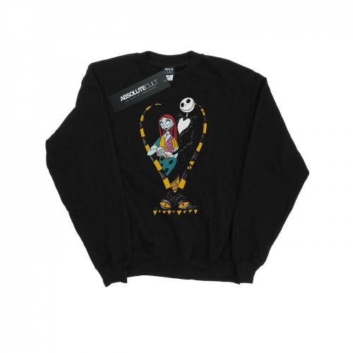 Disney Mens Nightmare Before Christmas Jack And Sally Love Sweatshirt