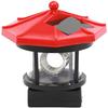 LED Rotating Lighthouse Light Outdoor Solar Light Decorative Lamp for Garden Yard