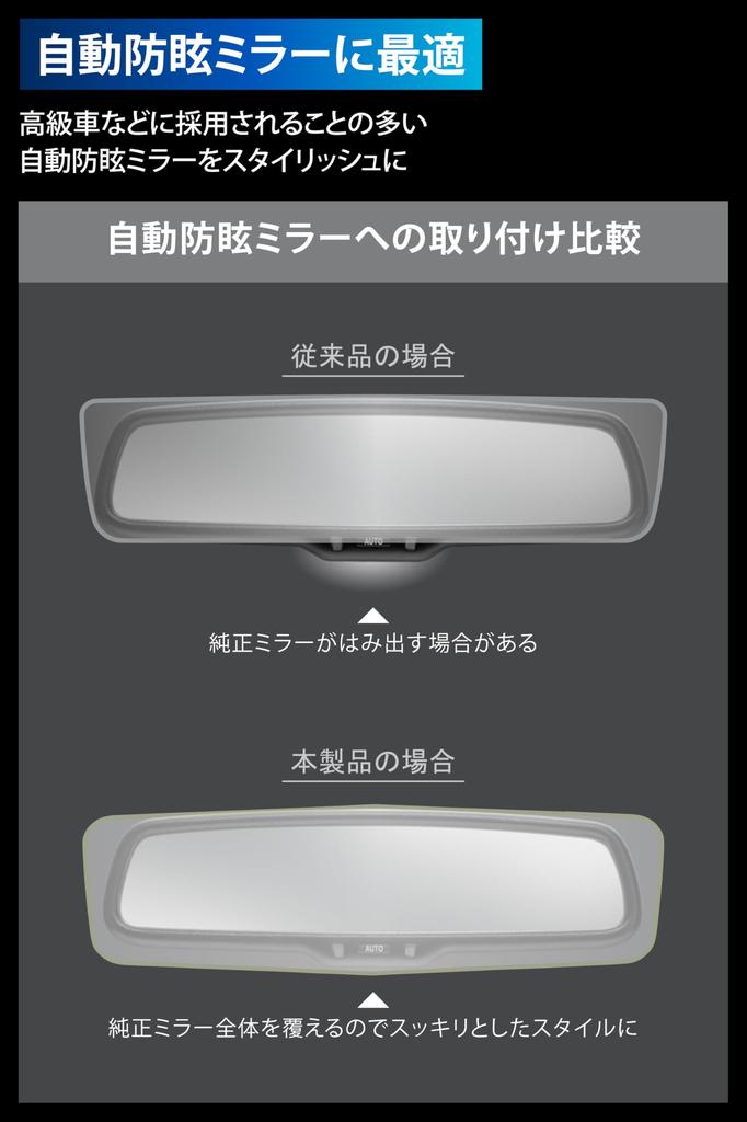 Carmate 3000SR Идеальное зеркало заднего вида для автомобиля, мягко совместимое с Corolla GR, Step, Note, Delica и Edge. Гладкое хромированное зеркало заднего вида с широким полем обзора.