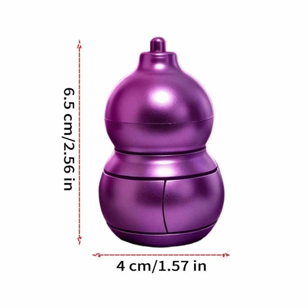 Gourd Shape Gourd Finger Gyro Keychain Mini Rotating Mini Rotating Gadget Bag Accessory