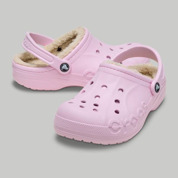 Crocs Сабо Bayad с подкладкой Розовые