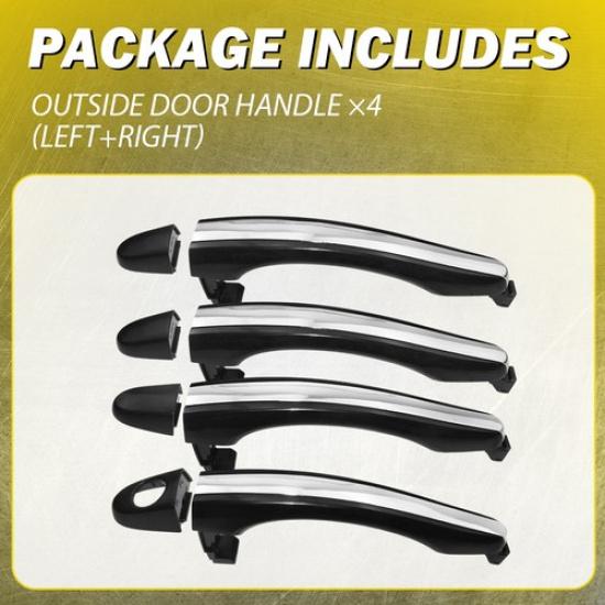 Front Side Interior Rear Door Handle For 2006-2011 2007 2008 2009 Hyundai Azera