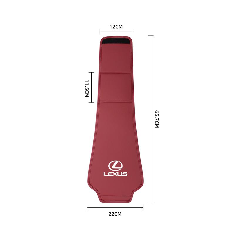Для Lexus F SPORT ES RX NX LS UX LM LX GX LC RZ IS CT GS RC HS SC TX LBX IS300 Кожаный защитный чехол на подголовник автомобильного сиденья