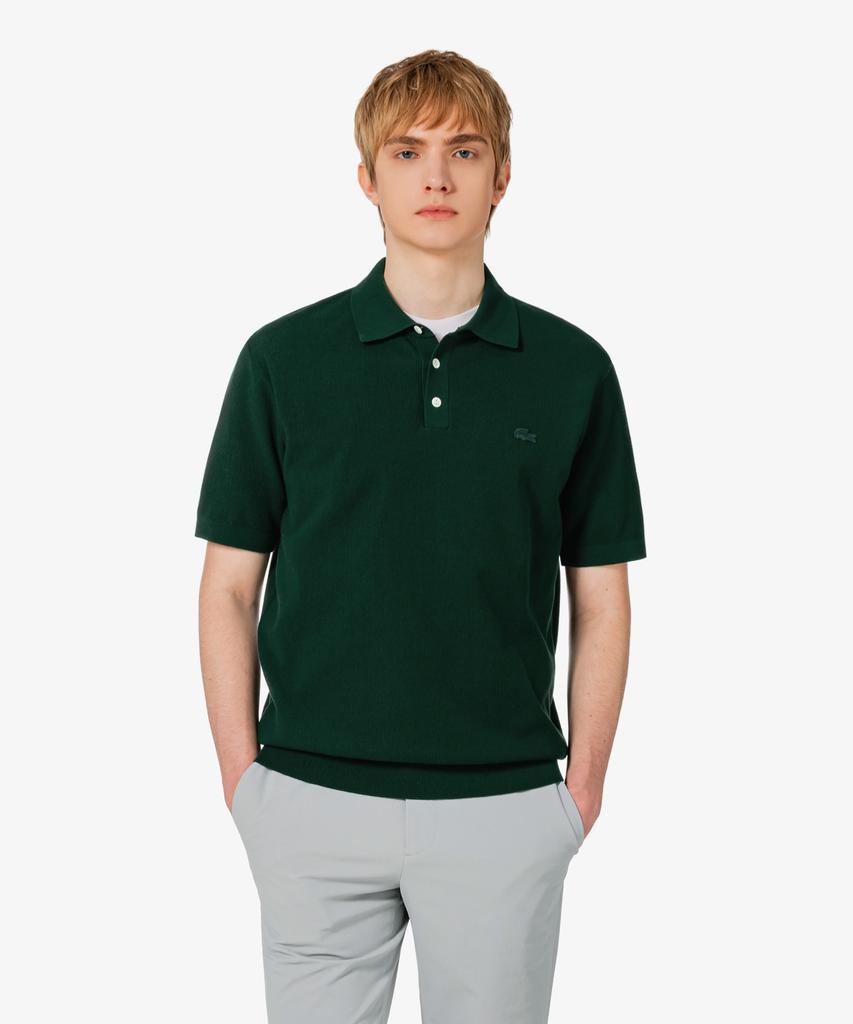 LACOSTE Men'S Pique Short Sleeve Sweater Polo Shirt Ph942E-56G Afk