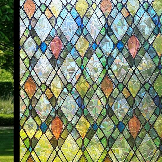 3D Пленка для конфиденциальности окон Декоративная Матовая Статическая Адгезия Съемная Многоразовая Дом Офис Ванная Комната УФ Солнцезащитная Наклейка На Стекло Покрытие