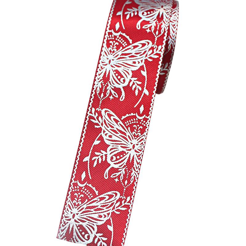 2,5 см*1 м/рулон обертка DIY несколько цветов декоративный узор горячего тиснения брошь значок градиент головной убор шляпа 9 цветов