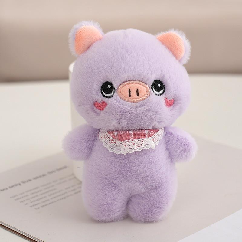 Delightful Pig Plush Keychain Pendant Piggy Stuffed Doll Wedding Souvenir Doll Gift