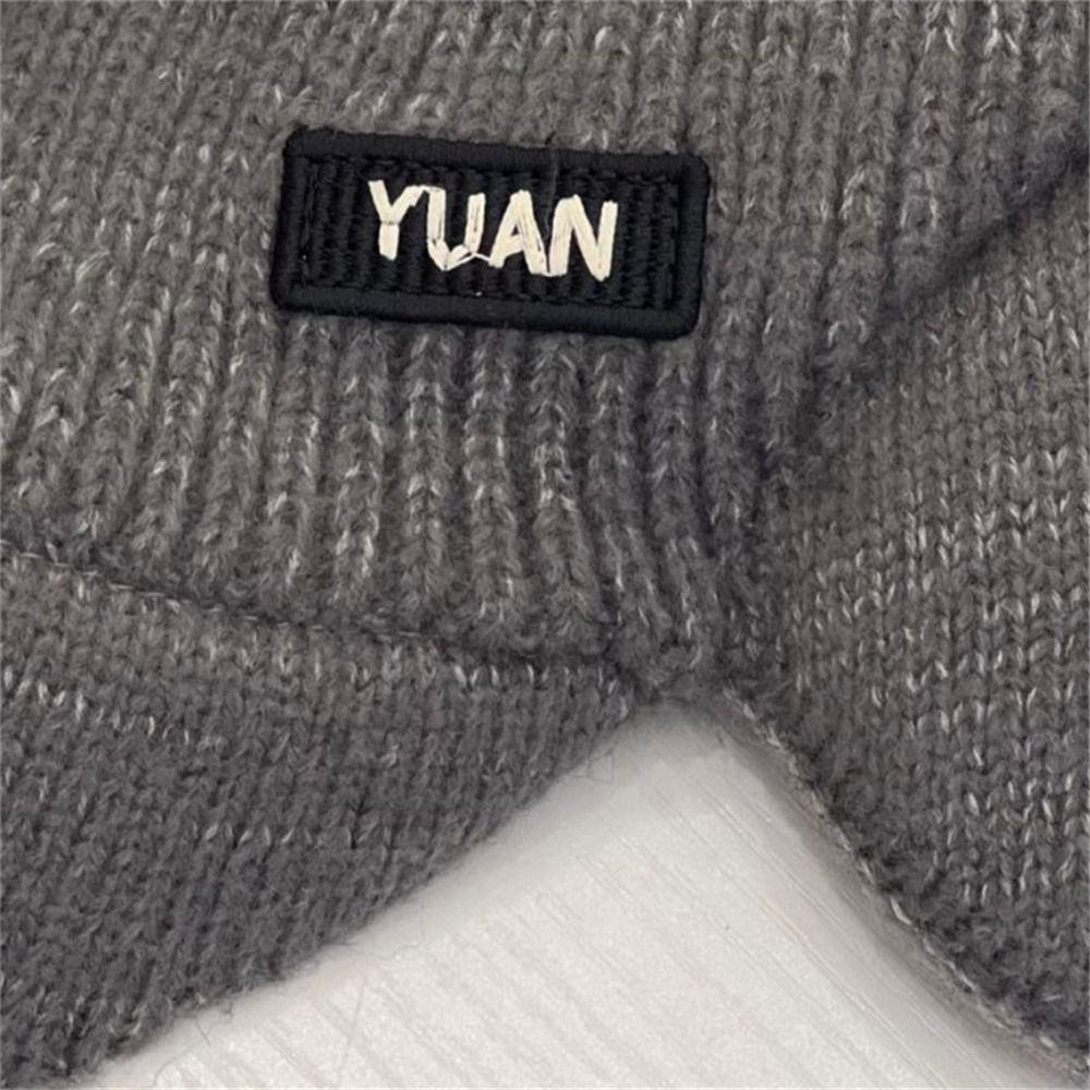 Keep Warm Baseball Cap Dual Tone Ear Protection Stylish Dad Hat  Men
