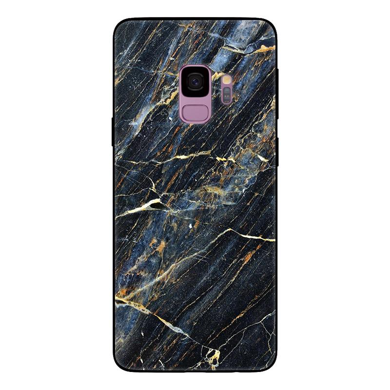 Чехол для Samsung Galaxy S9 Plus SM-G965F G965 S9Plus Мраморный Рисунок Мягкий Матовый Силиконовый Задний Чехол для Samsung S9 S9+ Полный Чехол