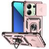 For Xiaomi Redmi Note 13 Pro 4G Case Magnet Holder Ring Stand Armor Funda for Redmi Note13 Pro 13Pro 4G Slide Lens Protect Cover