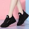 New Style Black Breathable Mesh Casual Shoes - Old Beijing Cloth, Korean-Inspired, Versatile for Student Girls