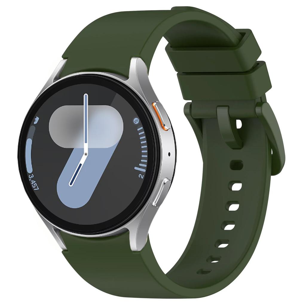 Силиконовый ремешок для Samsung Galaxy Watch 4 Classic 46/42 мм 5 Pro 45 мм Браслет для Galaxy 7 6 5 4 44 мм 40 мм/6 Classic 47 43 мм Ремешок