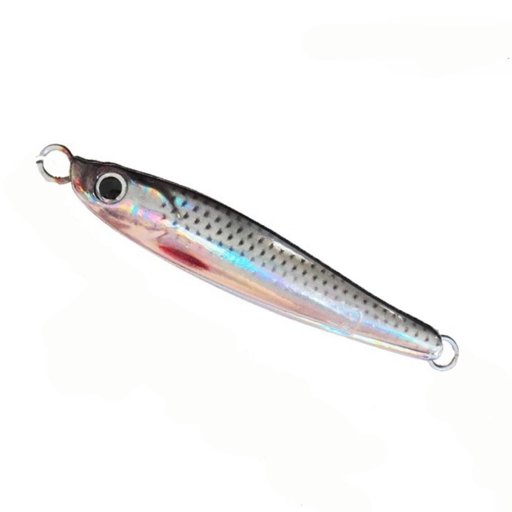 2pcs S-Shape Jig 10g 20g Fish Iron Plate Biomimetic Metal Jig Lure For Trout