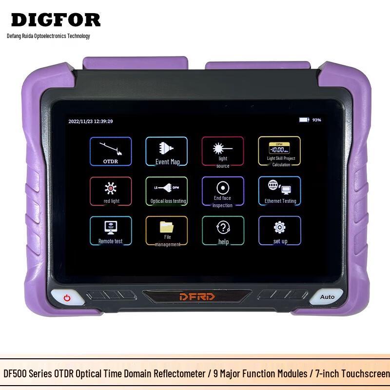 DIGFOR DF500 OTDR Тестер оптических волоконных неисправностей