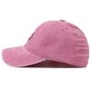 Cotton Washed Hat Snapback Adjustable Women For Cap Baseball Pink Black Stitched Stitching Embroidered Heart Love Womens Neutral Gender  Men Hats