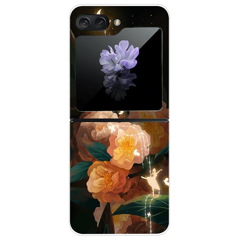 Чехол для Samsung Galaxy Z Flip7 ZFlip7, жесткий прозрачный чехол из поликарбоната для Galaxy Z Flip 7 5G, противоударный чехол.