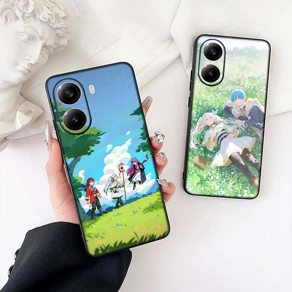 Чехол для телефона Frieren Anime Wallpaper для Xiaomi Redmi Note 13 14 ProPlus Pro Plus 14C A4 13C Pro+ Note14 Защитная крышка