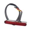 Universal Mini 12V Motorcycle Rear Brake LED Tail Stop Light Lamp for Dirt Bike Motorbike License Plate Light Decorative Lamp