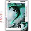 DIY 5D Diamond Painting European Dragon Cross Stitch Kit Full Drill Embroidery Mosaic Art Picture of Rhinestones Gift