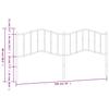 Replacement Headboard Metal White 193 cm