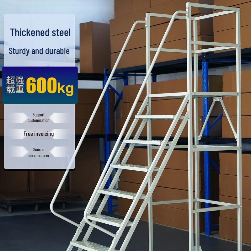 Warehouse Climbing Cart with Silent Wheels