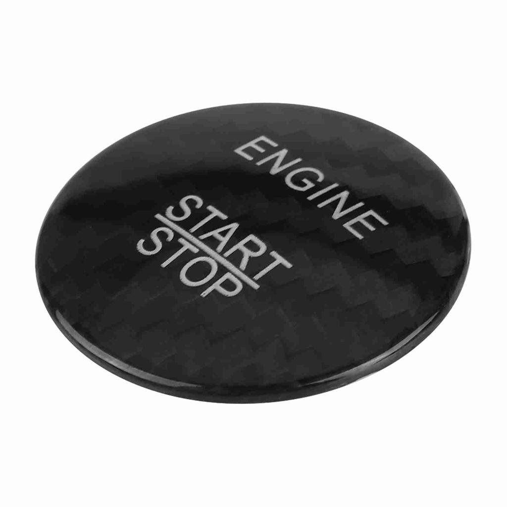 Красная Карбоновая Накладка на Кнопку Запуска Двигателя для Автомобилей Класса A B C GLC GLA CLA ML