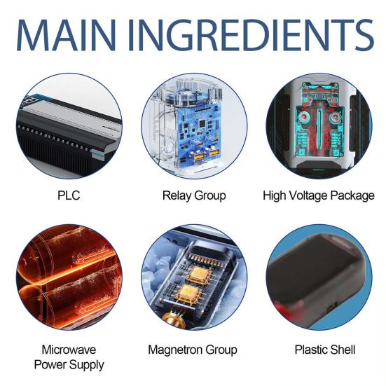 Электромагнитный размораживатель льда для автомобиля Беспроводной инструмент для размораживания лобового стекла Быстрое таяние снега Гаджет для размораживания автомобиля