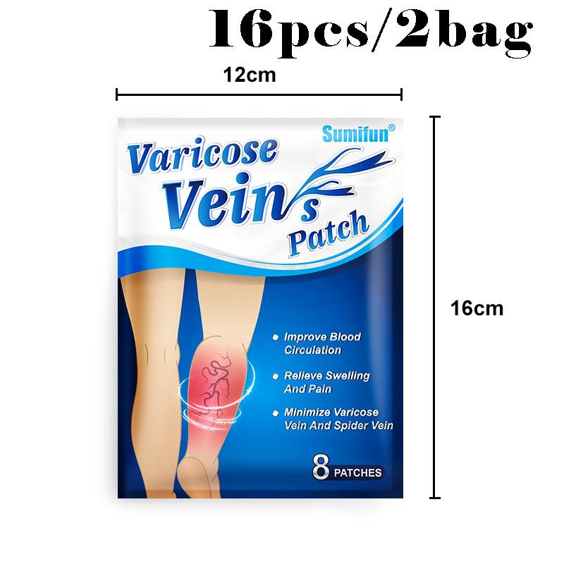 8 шт./пакет, пластырь для варикозного расширения вен, флебит, васкулит, наклейка для лечения бедра, паук, удаление обезболивающего пластыря, удаление сосудистой закупорки