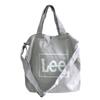 Lee Tote Shoulder Gray Bag, 2-Way, Canvas, Logo,